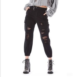 Carmar black cargo pants